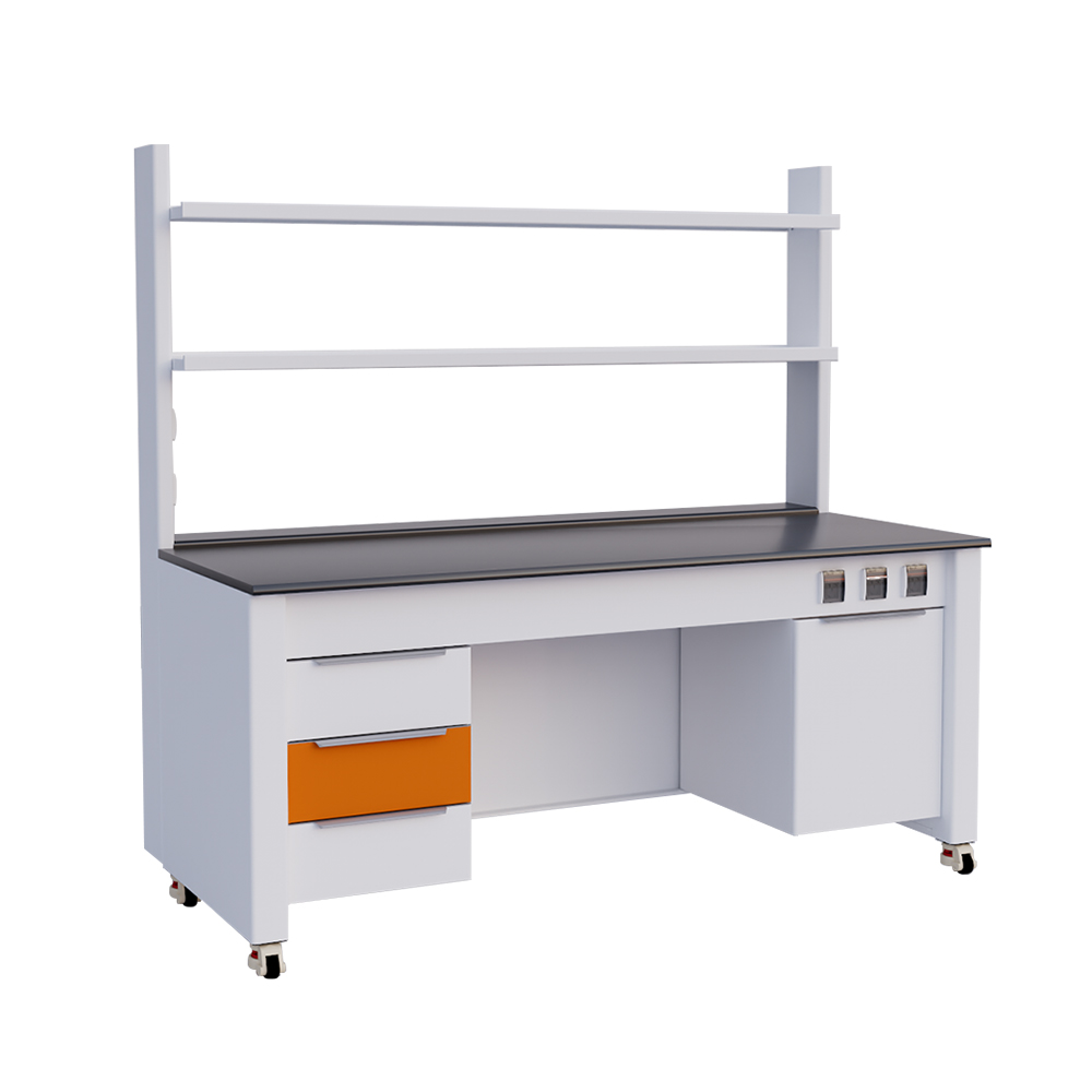 橙色实验台试剂架