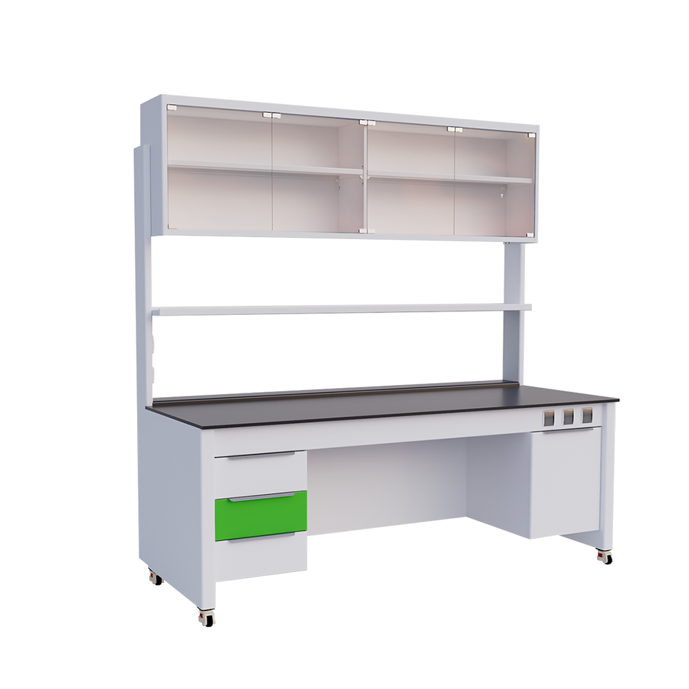 绿色实验台吊柜